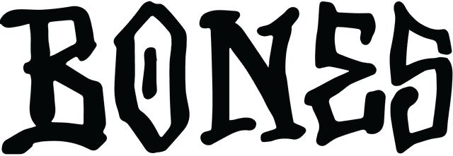 Bones Wheels Logo Black