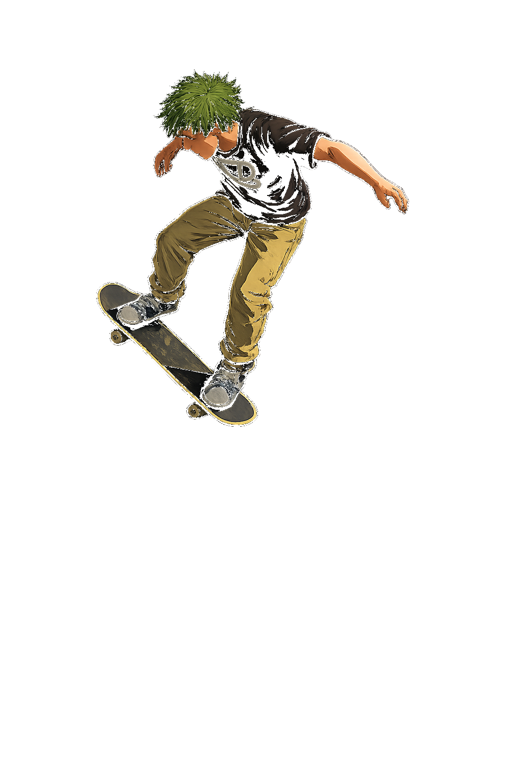 Skateboard rider
